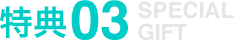 特典03 SPECIAL GIFT